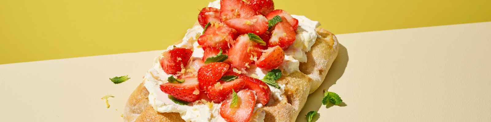 Pinsa Mascarpone fresa